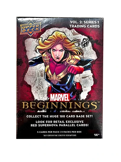Upper Deck Marvel Beginnings Volume 2 Series 1 Blaster Box (9-Pack)