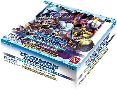 Digimon Card Game: Release Special Booster Box Version 1.0 (24 Boosters) (BT01-03A)