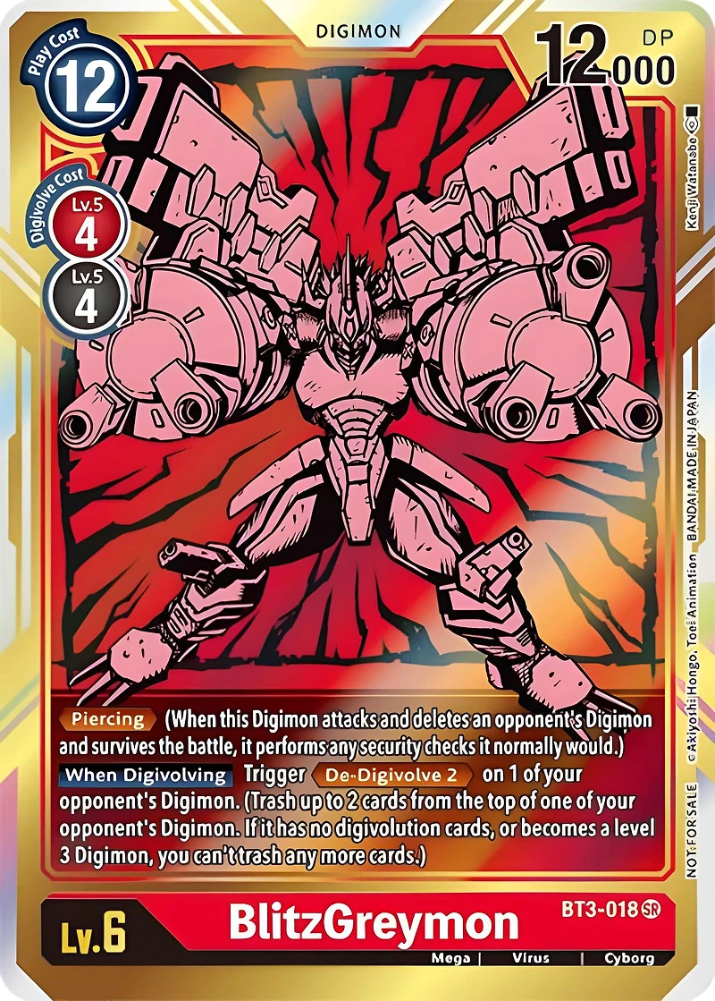 Digimon Card Game: Release Special Booster Box Version 1.0 (24 Boosters) (BT01-03A)