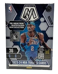 2023-24 Panini Mosaic NBA Blaster Trading Card Box