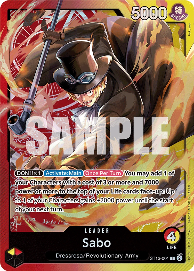One Piece Card Game: The Three Brothers Starter Ultra Deck (ST-13)