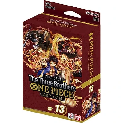 One Piece Trading Card Game: The Three Brothers Starter Ultra Deck