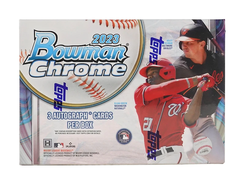2023 Bowman Chrome MLB Baseball HTA Choice Box