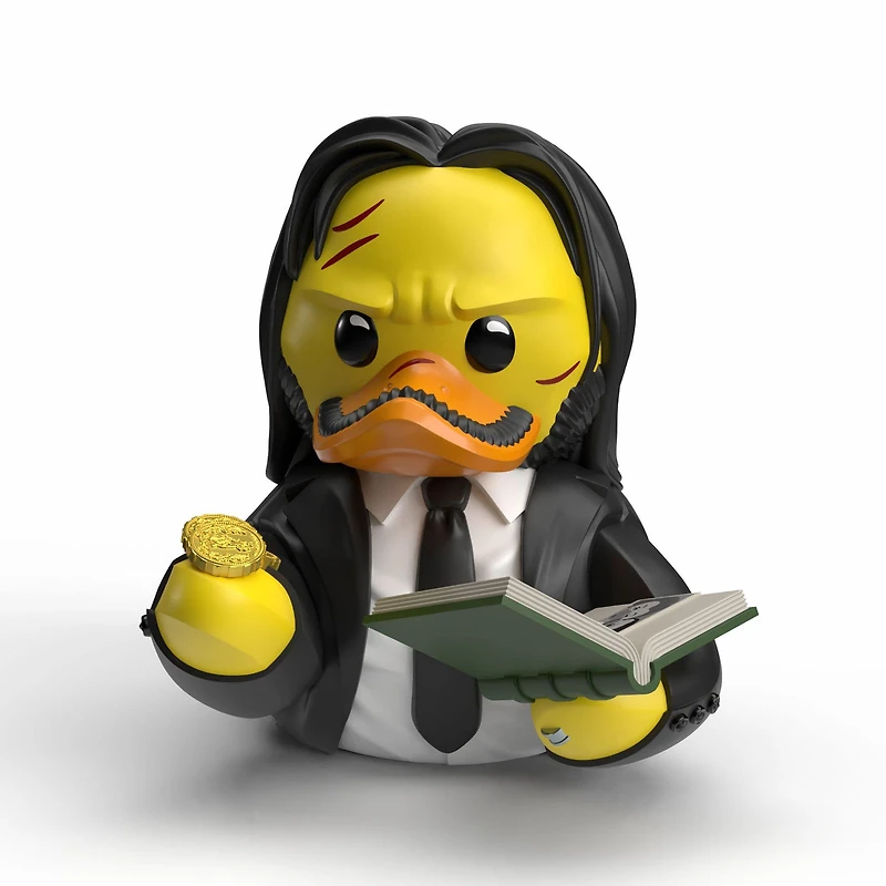 Tubbz John Wick - John Wick with Book(1st Edition) 3.54-in Collectible Rubber Duck