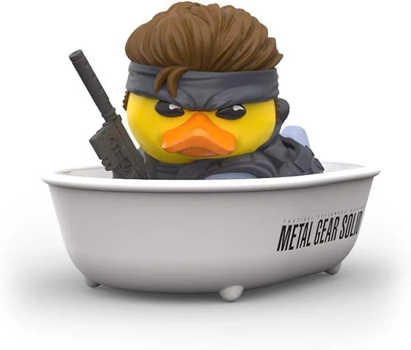 Tubbz Metal Gear Solid Naked Snake (1st Edition) 3.54-in Rubber Collectible Duck