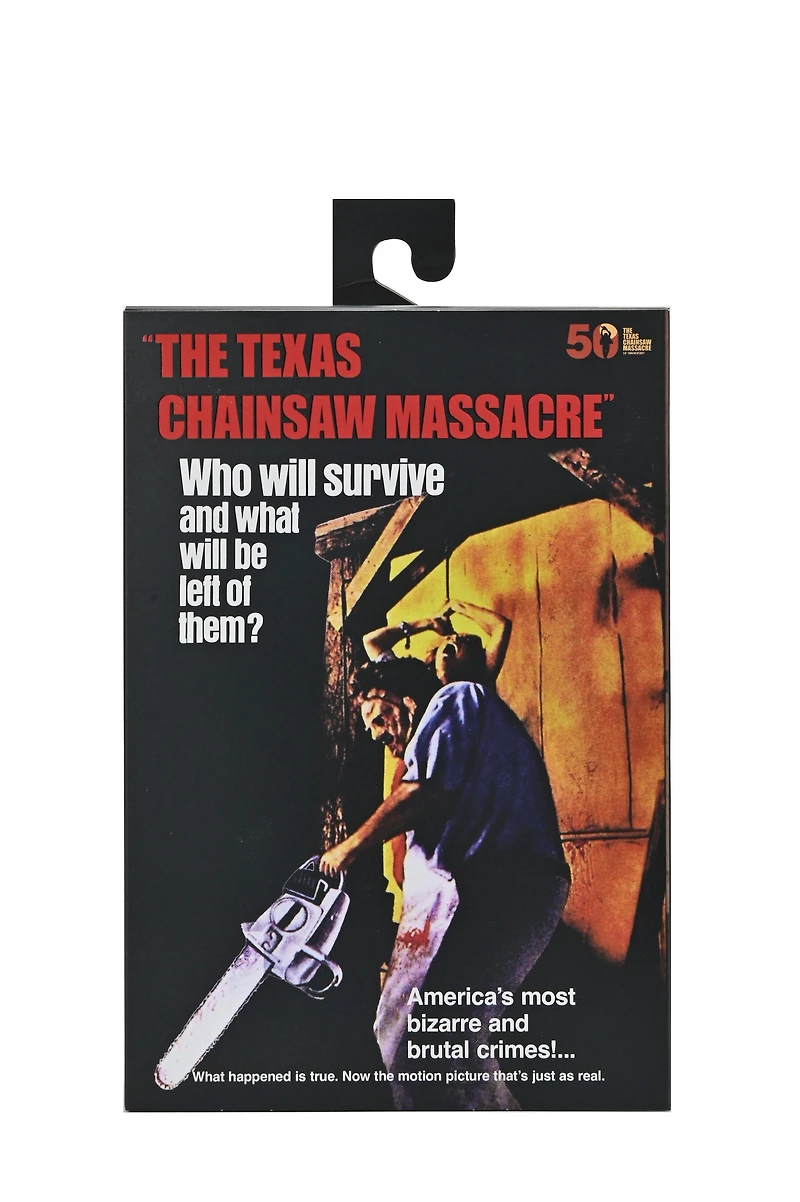 NECA Texas Chainsaw Massacre 50th Anniversary Ultimate Leatherface 7-in Action Figure