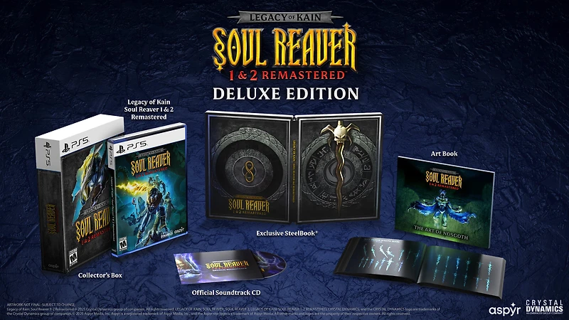 Legacy of Kain Soul Reaver 1 and 2 Remastered Deluxe Edition