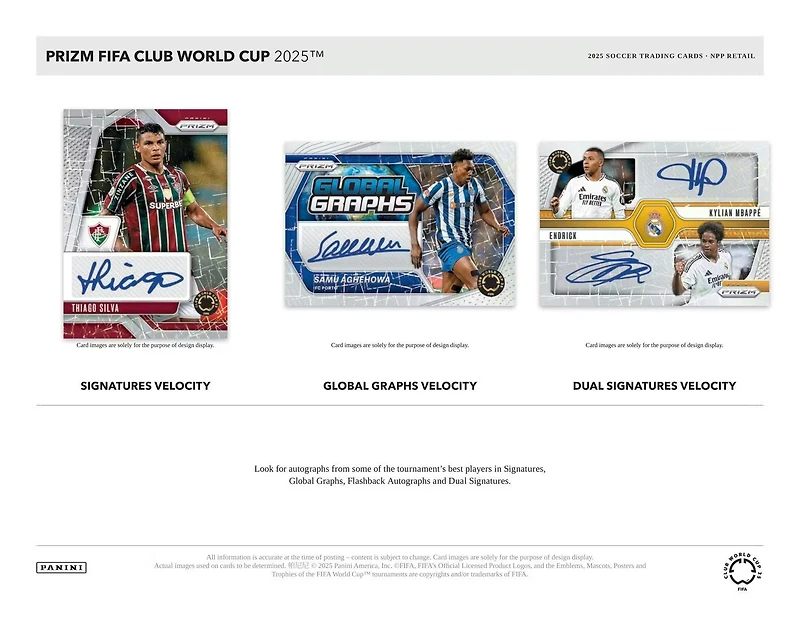 2025 Panini Prizm Club Soccer World Cup Blaster Box