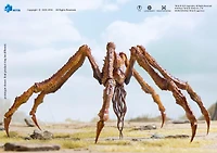 Hiya Toys Godzilla x Kong New Empire Exquisite Basic Previews Exclusive Scylla 6-in Action Figure
