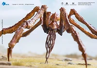 Hiya Toys Godzilla x Kong New Empire Exquisite Basic Previews Exclusive Scylla 6-in Action Figure