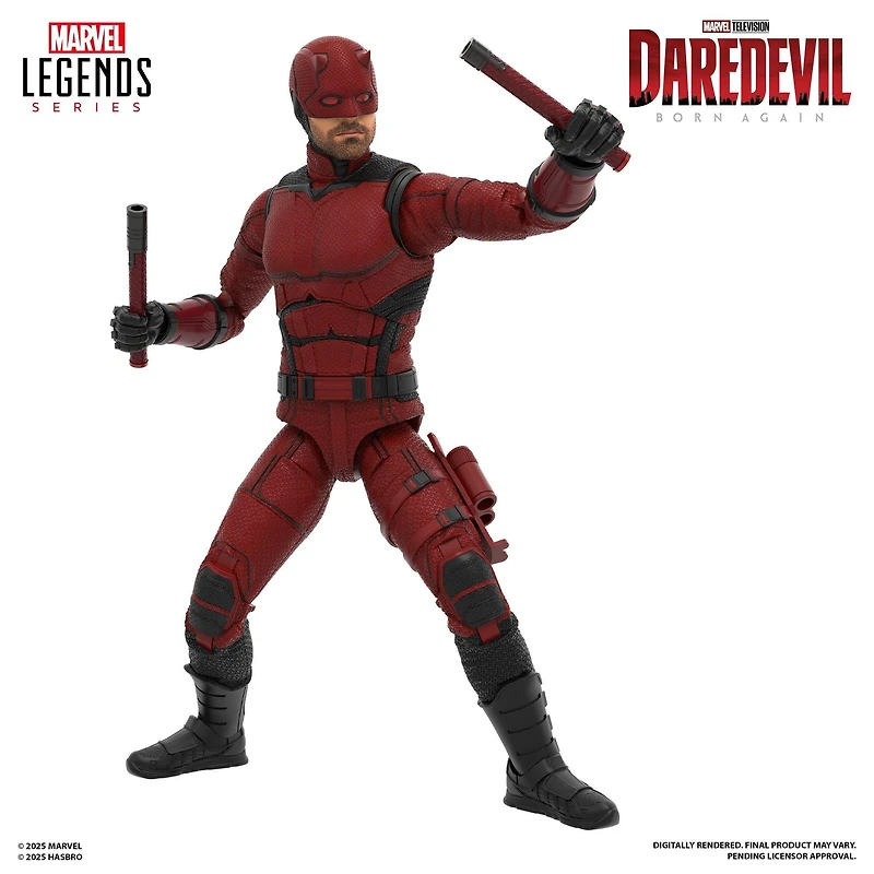 Hasbro Marvel Legends Series Daredevil: Born Again Daredevil 6-in Action Figure