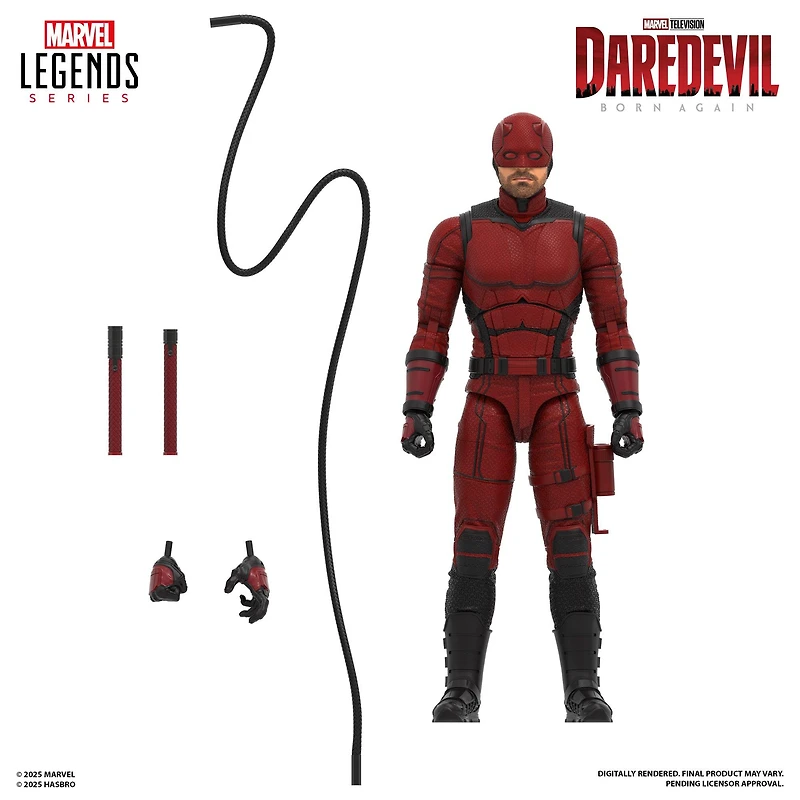 Hasbro Marvel Legends Series Daredevil: Born Again Daredevil 6-in Action Figure