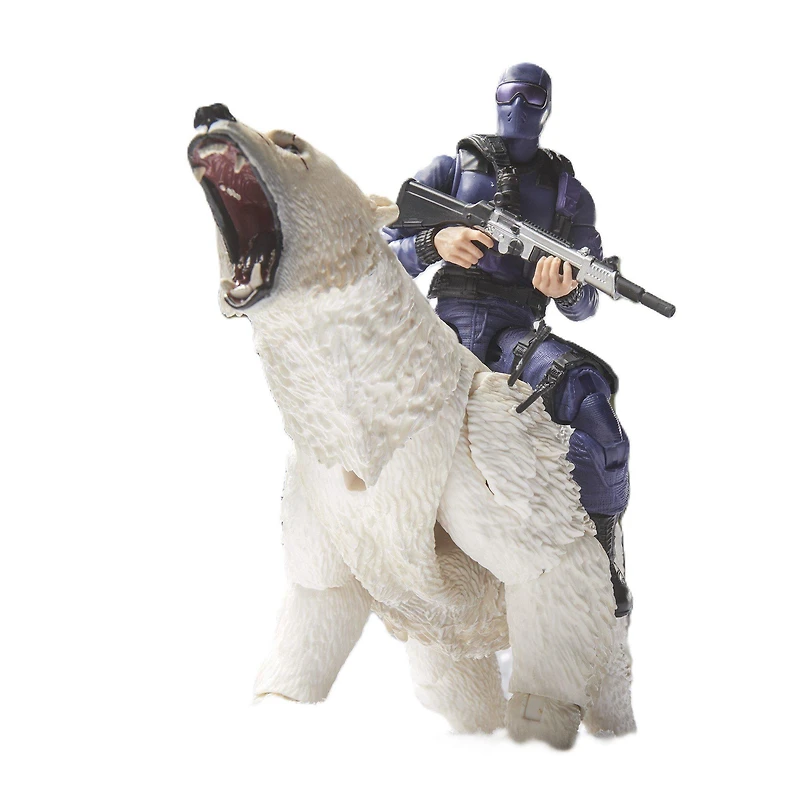Hasbro G.I. Joe Classified Series Retro Snake Eyes and Polar Bear 6-in Action Figure Set