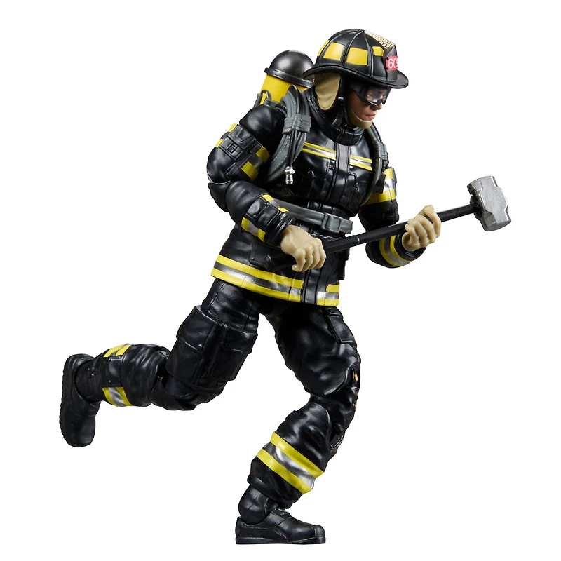 Hasbro G.I. Joe Classified Series Legacy Collection Search and Rescue Firefighter 6-in Action Figure