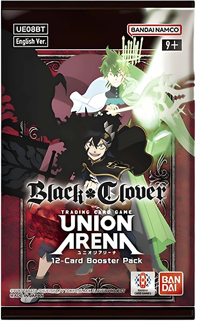 Union Arena Card Game: Black Clover Booster Pack (UE08BT)