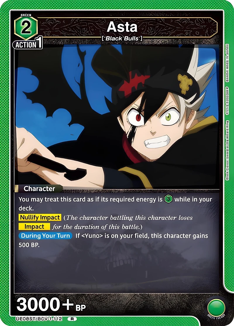 Union Arena Card Game: Black Clover Starter Deck (UE08ST)