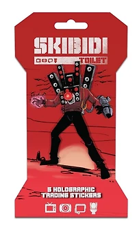 Skibidi Toilet Trading Stickers Blind Pack