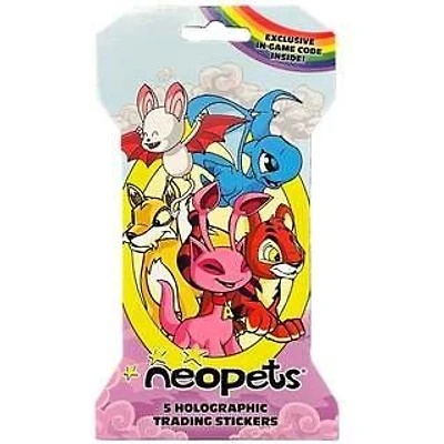 Neopets Trading Stickers Blind Pack