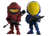 Youtooz Halo Red Vs. Blue Vinyl Figure Set 2-Pack