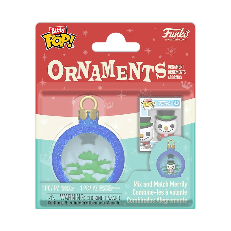 Funko Bitty Pop! Ornaments Snowman 0.9-in Vinyl Figure