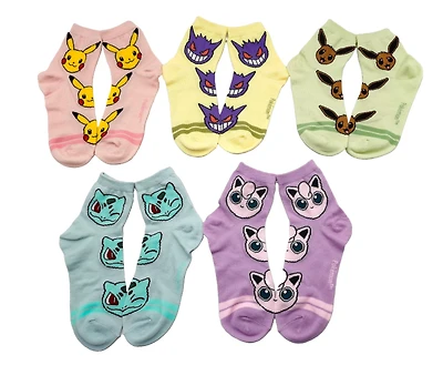 Pokemon Pastel Capri Socks