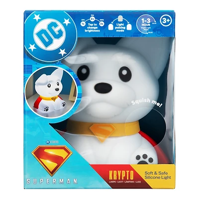 DC Comics Superman Krypto SquishyGlo Silicone Light