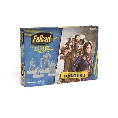 Modiphius Fallout Miniatures Hollywood Heroes Board Game
