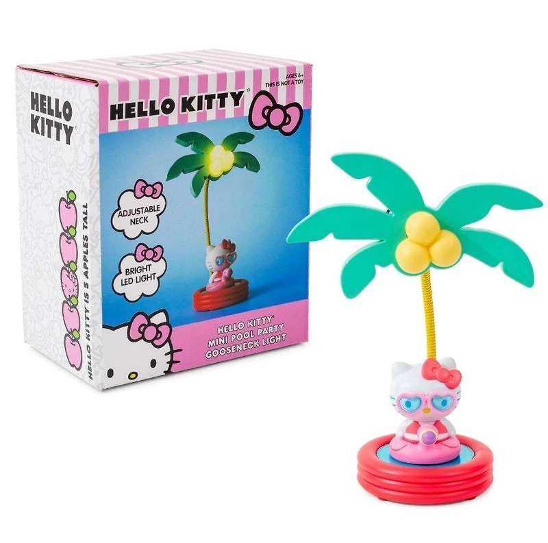 Sanrio Hello Kitty Pool Party Mini Gooseneck 8-Inch Mood Light