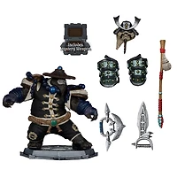 McFarlane Toys World of Warcraft Pandaren Monk and Pandaren Rogue 6-in Posed Action Figure