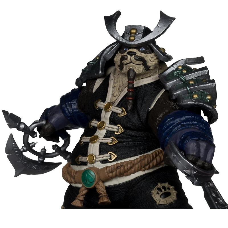 McFarlane Toys World of Warcraft Pandaren Monk and Pandaren Rogue 6-in Posed Action Figure