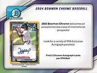 2024 Topps Bowman Chrome MLB Baseball HTA Choice Box