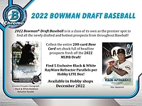 2022 Topps Bowman Draft MLB Baseball Hobby Lite Box