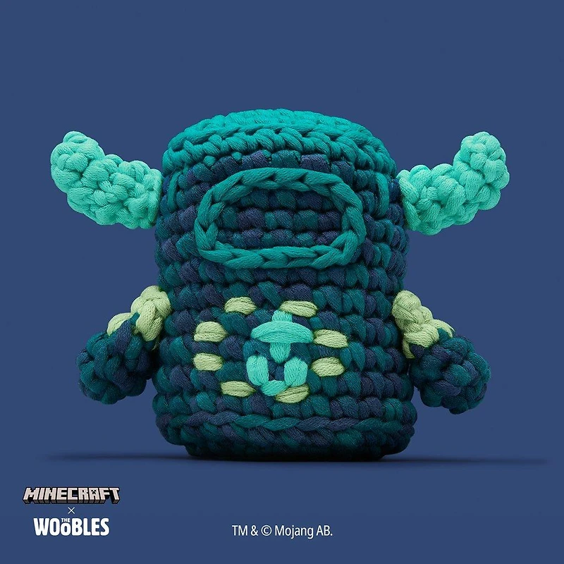 The Woobles Minecraft Warden Beginner Crochet Kit