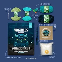 The Woobles Minecraft Warden Beginner Crochet Kit