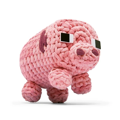 The Woobles Minecraft Pig Beginner Crochet Kit