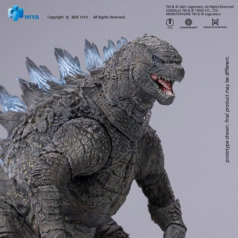 Hiya Toys Godzilla 2014 Exquisite Basic Godzilla Translucent 7-in Action Figure