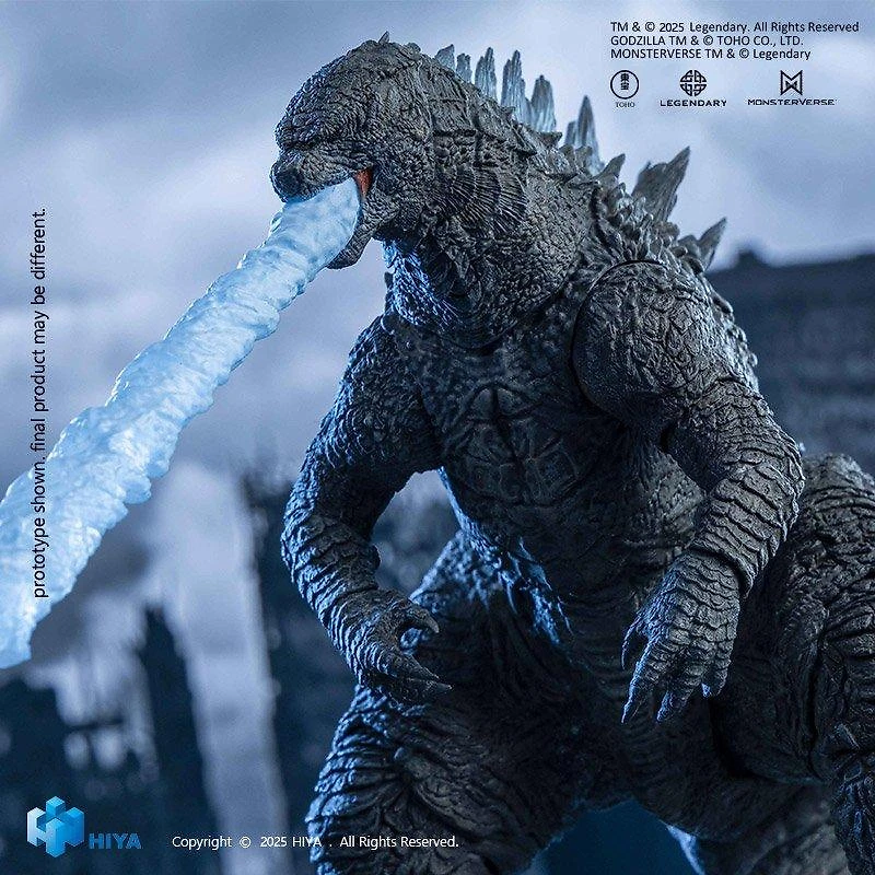 Hiya Toys Godzilla 2014 Exquisite Basic Godzilla Translucent 7-in Action Figure