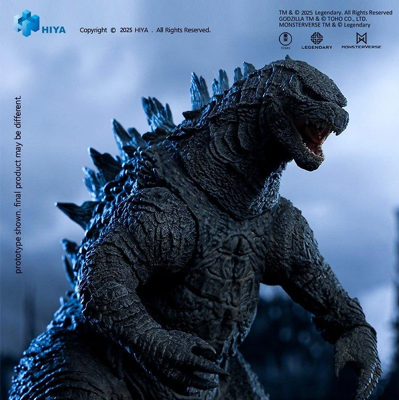 Hiya Toys Godzilla 2014 Exquisite Basic Godzilla Translucent 7-in Action Figure