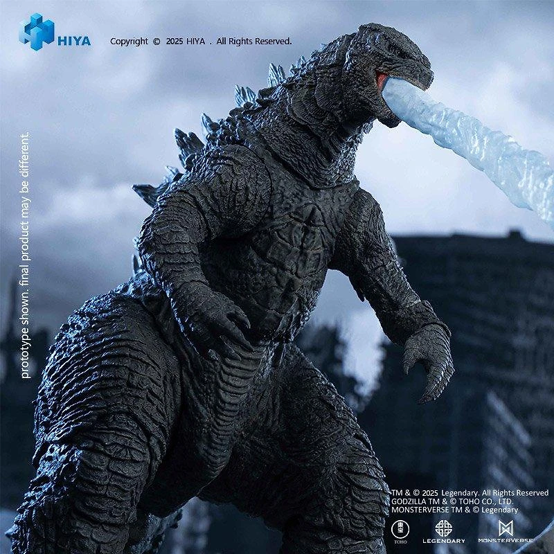 Hiya Toys Godzilla 2014 Exquisite Basic Godzilla Translucent 7-in Action Figure