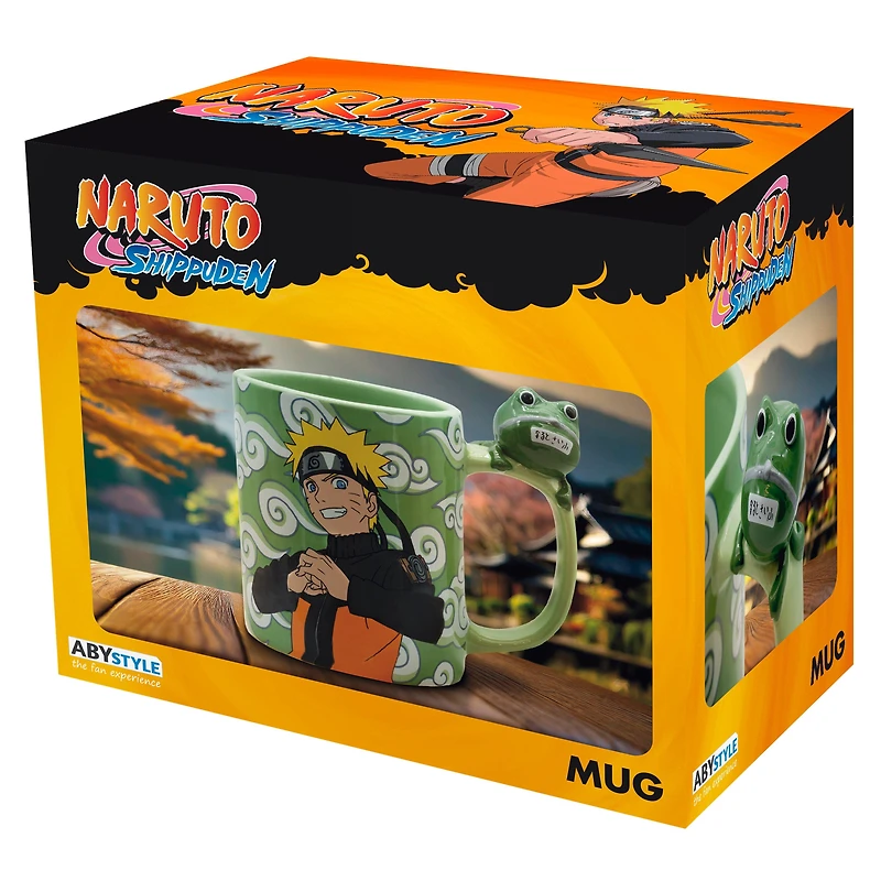 ABYstyle Naruto Shippuden Naruto and Gama-chan Mug with 3D Handle