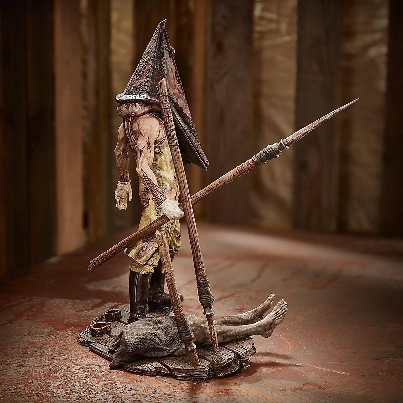 Numskull Silent Hill 2 Pyramid Head (Red Pyramid Thing) 11.6-in Statue