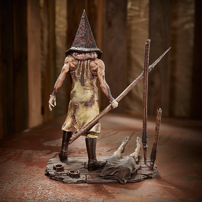 Numskull Silent Hill 2 Pyramid Head (Red Pyramid Thing) 11.6-in Statue