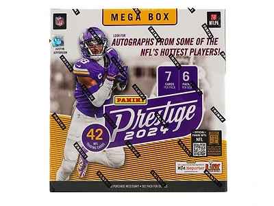 2024 Panini Prestige NFL Football Mega Box (Hyper Parallels)