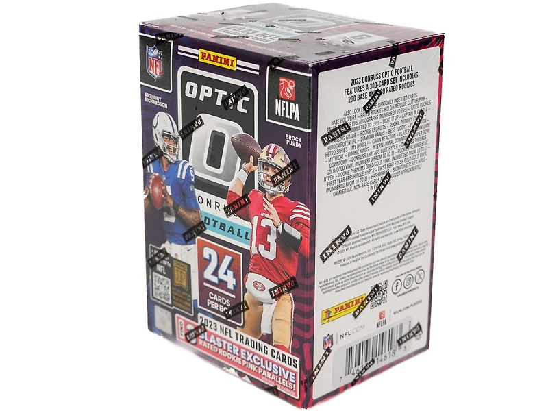 2023 Panini Donruss Optic NFL Football 6-Pack Blaster Box (Pink Parallels)