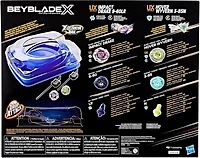 Hasbro Beyblade X Drop Attack Battle Set with Beystadium Arena