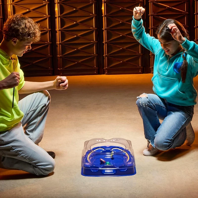 Hasbro Beyblade X Drop Attack Battle Set with Beystadium Arena