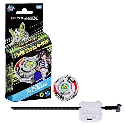 Hasbro Beyblade Takara Tomy X X-Over Project Driger Slash 4-80P Starter Pack Set