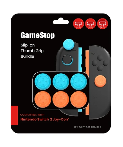 GameStop Joy-Con 2 Thumb Grip Bundle for Nintendo Switch 2