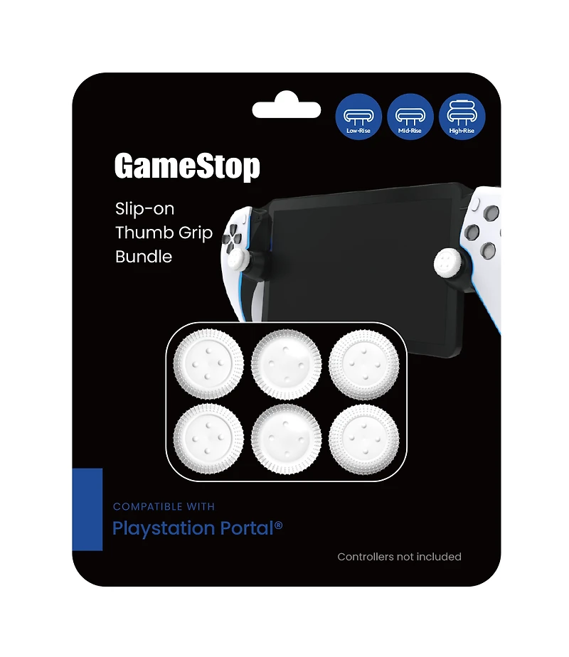 GameStop Slip On Thumb Gripper Set for PlayStation Portal