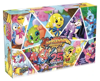 Neopets Battledome Trading Card Game 25th Anniversary Celebration Box